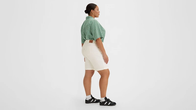 Classic Bermuda Women's Shorts (Plus Size)