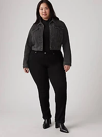 Classic Straight Women's Jeans (Plus Size