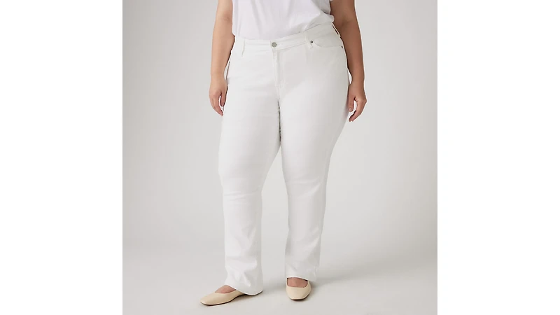 Classic Straight Women's Jeans (Plus Size)