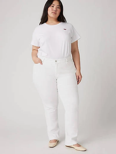 Classic Straight Women's Jeans (Plus Size)