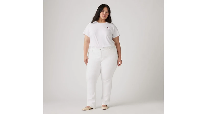 Classic Straight Women's Jeans (Plus Size)