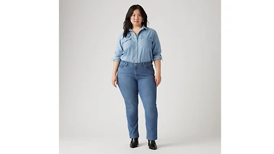 Classic Straight Women's Jeans (Plus Size)