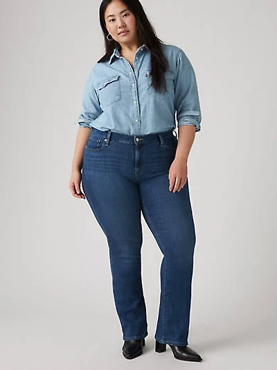 Classic Bootcut Women's Jeans (Plus Size