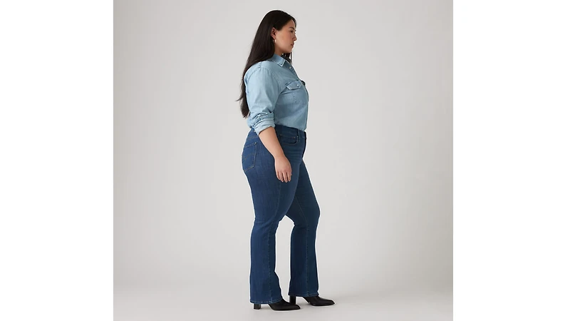 Classic Bootcut Women's Jeans (Plus Size
