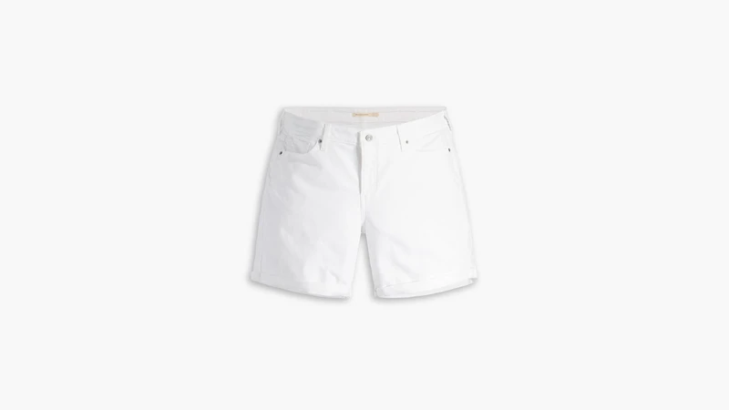 Mid Length Women's Shorts (Plus Size