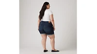 Mid Length Women's Shorts (Plus Size)