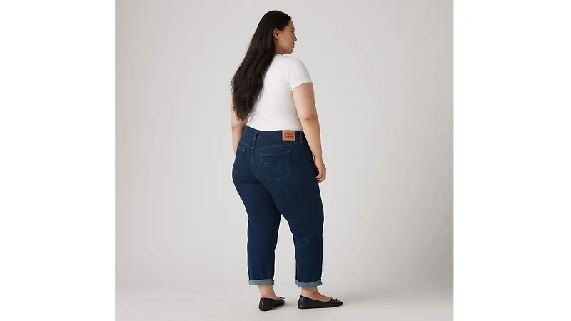 Boyfriend Women's Jeans (Plus Size