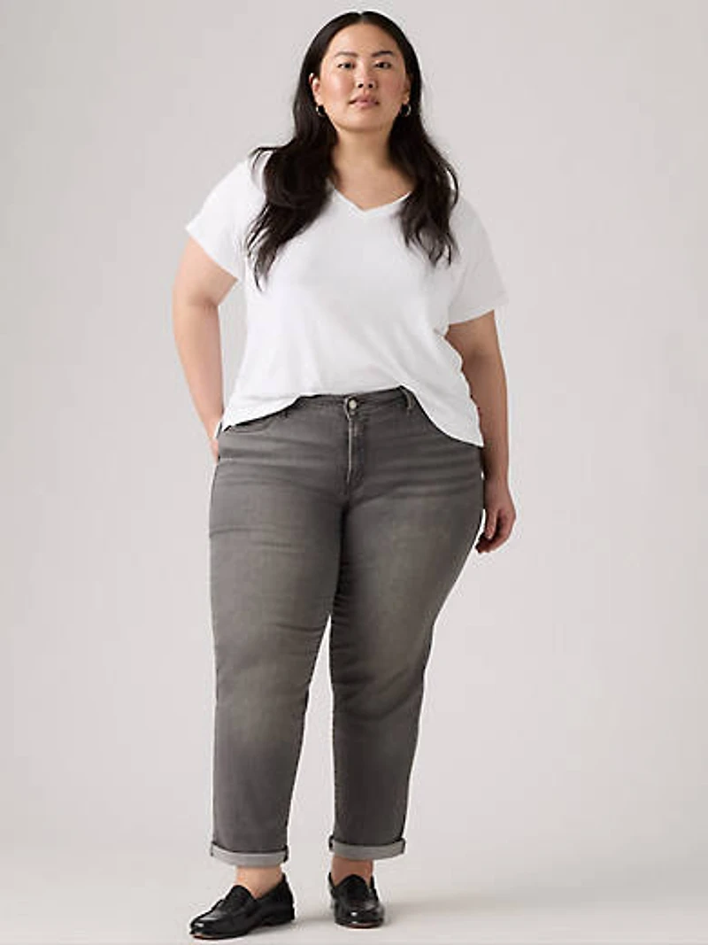 Boyfriend Women's Jeans (Plus Size)