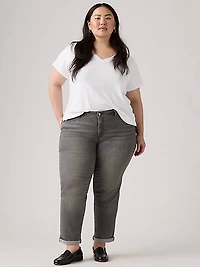 Boyfriend Women's Jeans (Plus Size)