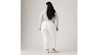 Boyfriend Mid Rise Women's Jeans (Plus Size)