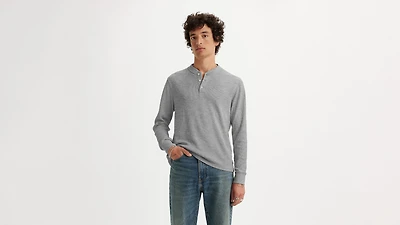 Long Sleeve Thermal Henley