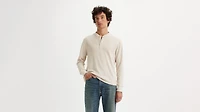 Long Sleeve Thermal Henley