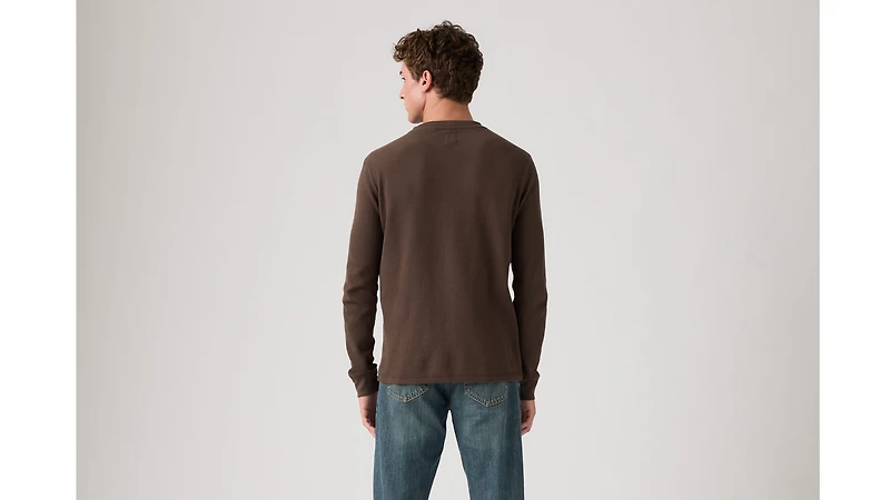 Long Sleeve Thermal Henley