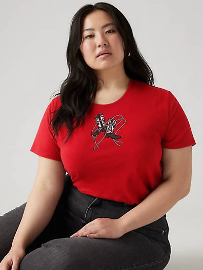 Levi's® Logo Perfect T-Shirt (Plus Size)