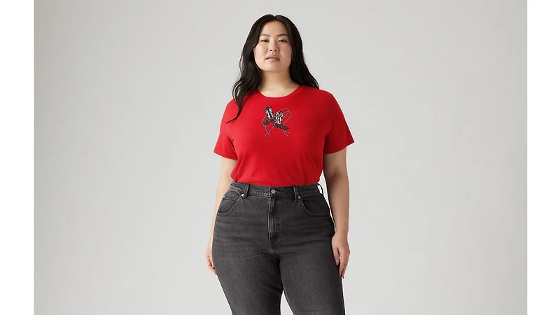Levi's® Logo Perfect T-Shirt (Plus Size)