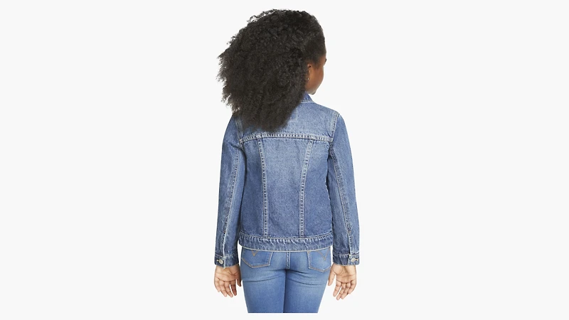 Trucker Jacket Little Girls 4-6X