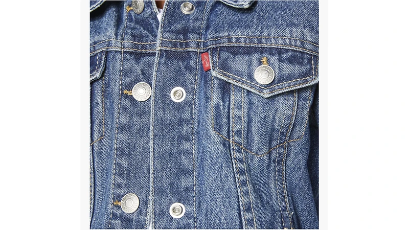 Trucker Jacket Little Girls 4-6X