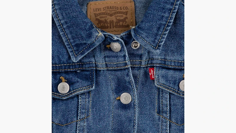 Trucker Jacket Little Girls 4-6X