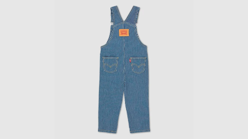 Railroad Stripe Overall Toddler Boys 2T-4T
