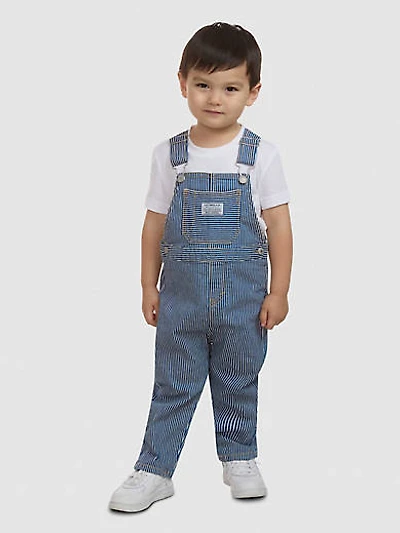 Railroad Stripe Overall Toddler Boys 2T-4T