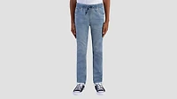 Pull On Skinny Fit Big Boys Pants 8-20