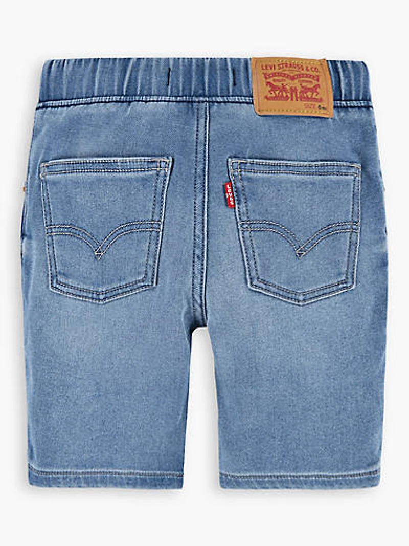 Skinny Fit Pull On Shorts Little Boys 4-7X