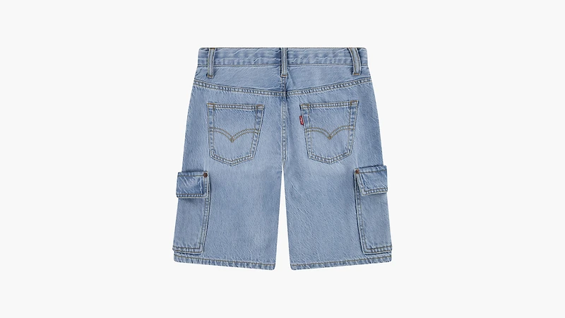 Denim Cargo Shorts Toddler Boys 2T-4T