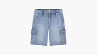 Denim Cargo Shorts Toddler Boys 2T-4T