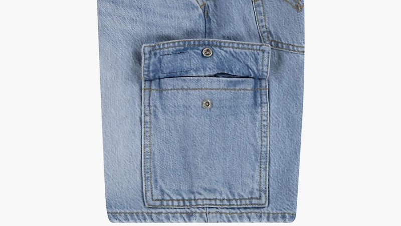 Denim Cargo Shorts Big Boys 8-20