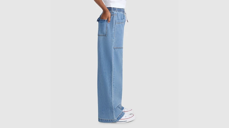 Pull-On '94 Baggy Wide Leg Big Girls S-XL
