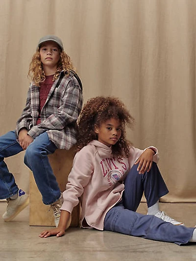 Baggy Lightweight Cargo Pants Big Girls 7-16
