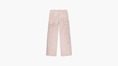 High Rise Baggy Cargo Pants Big Girls 7-16