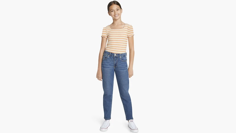 Levi's® Mini Mom Big Girls Jeans 7-16
