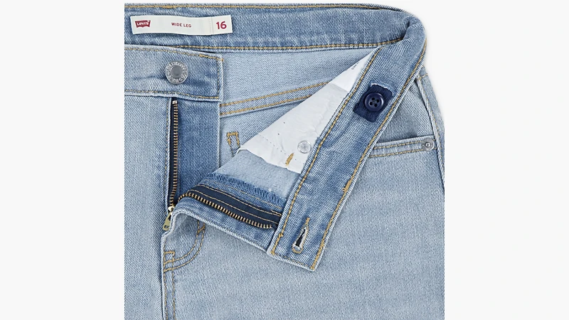 Wide Leg Jeans Big Girls 7-16