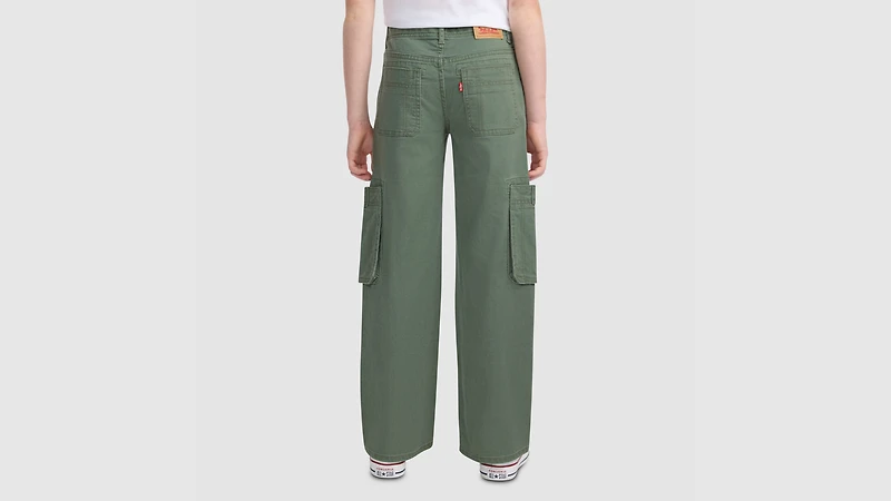 Wide Leg Cargo Big Girls 8-20