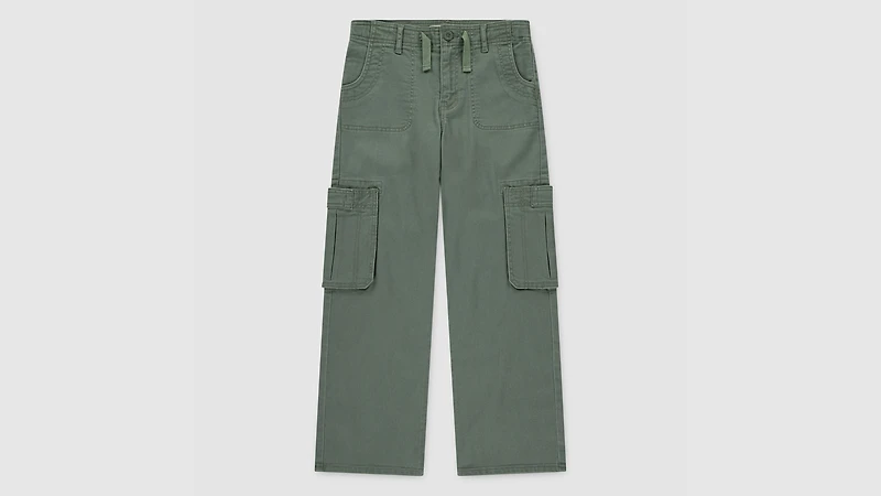 Wide Leg Cargo Big Girls 8-20