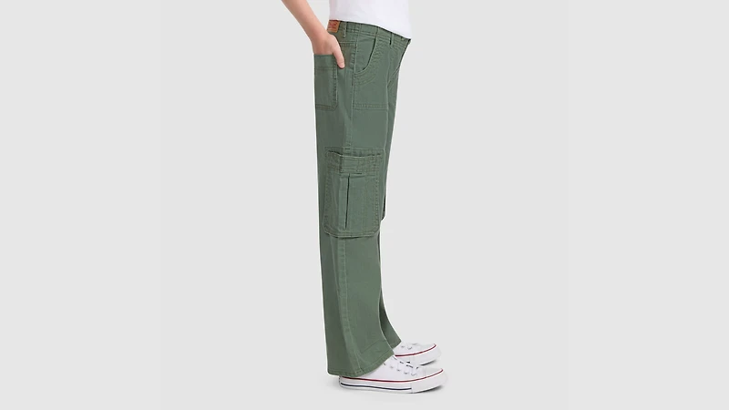 Wide Leg Cargo Big Girls 8-20