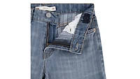 Textured Stripe Wide Leg Big Girls 8-20