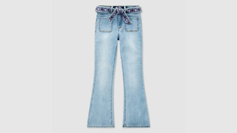 726 Flare W/ Embroidered Belt Big Girls 8-20