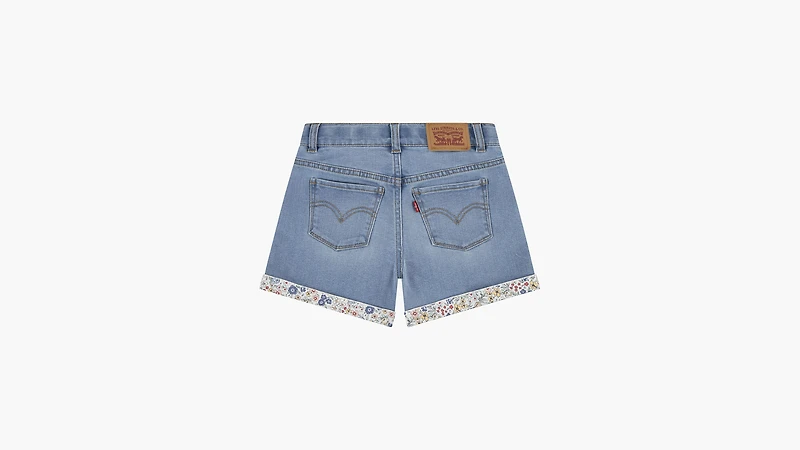 Print Block Mom Short Big Girls 7-16