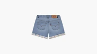 Print Block Mom Short Big Girls 7-16