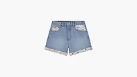 Print Block Mom Short Big Girls 7-16