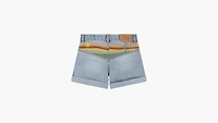 Mini Mom Short W/ Embroidery Big Girls 7-16