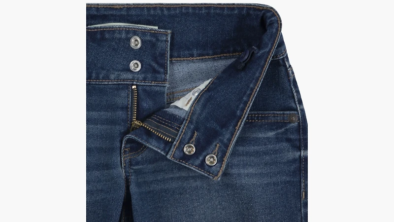 Double Shank Denim Shorts Big Girls 7-16