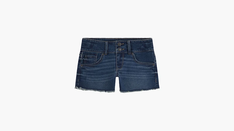 Double Shank Denim Shorts Big Girls 7-16
