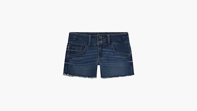 Double Shank Denim Shorts Big Girls 7-16
