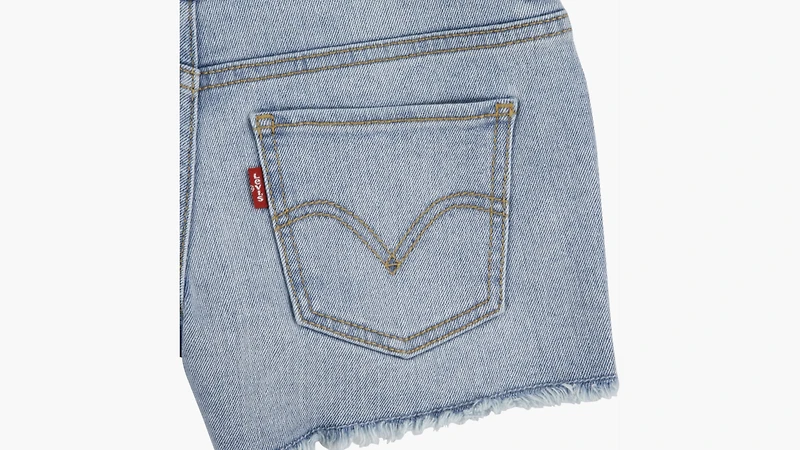 Double Shank Denim Shorts Big Girls 7-16