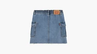 Denim Cargo Skirt Big Girls 7-16