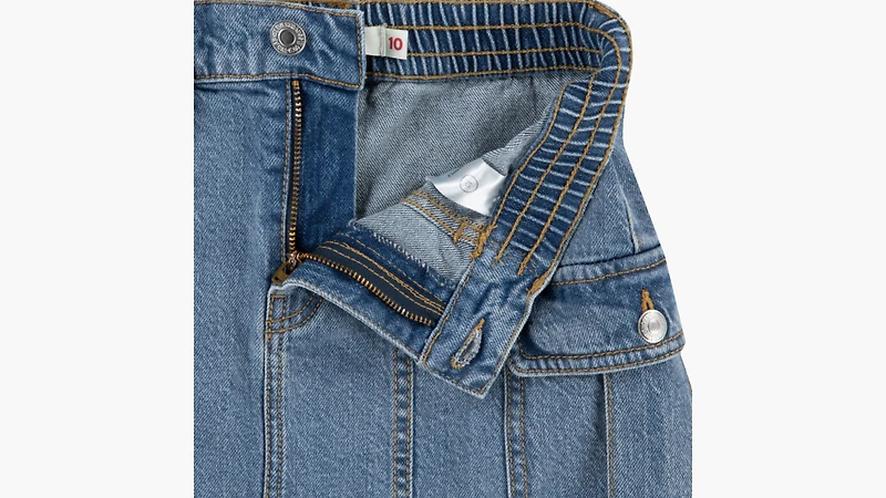 Denim Cargo Skirt Big Girls 7-16