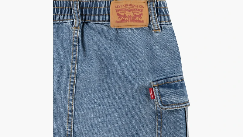 Denim Cargo Skirt Big Girls 7-16